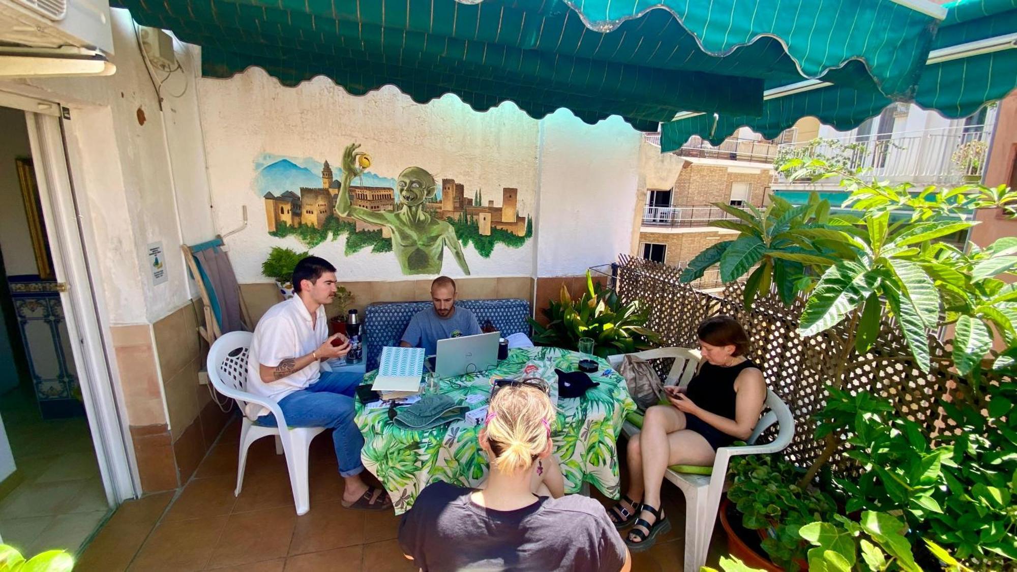 Hostel El Cascabel Granada Dış mekan fotoğraf
