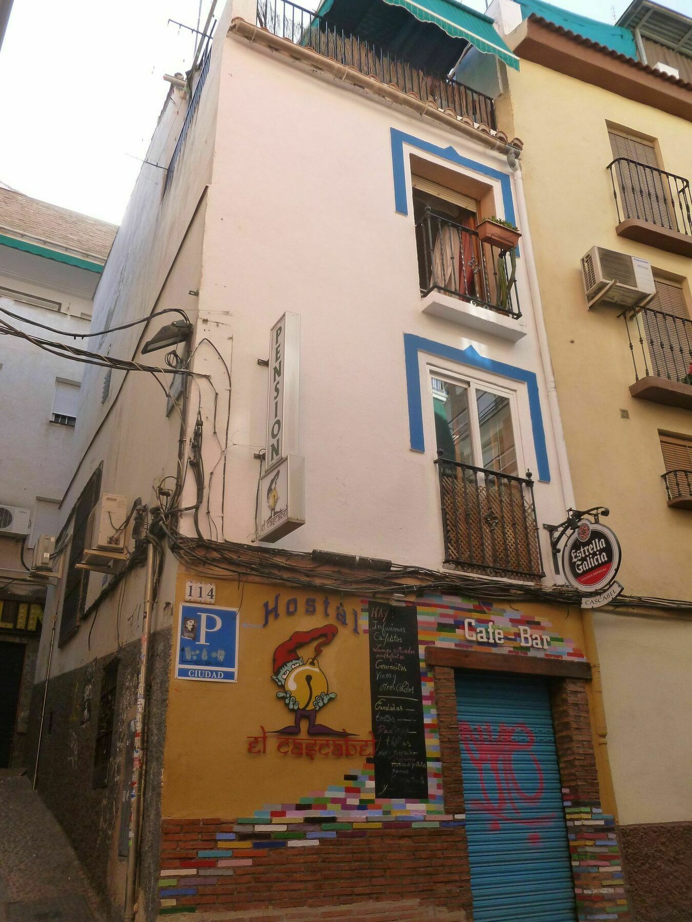 Hostel El Cascabel Granada Dış mekan fotoğraf
